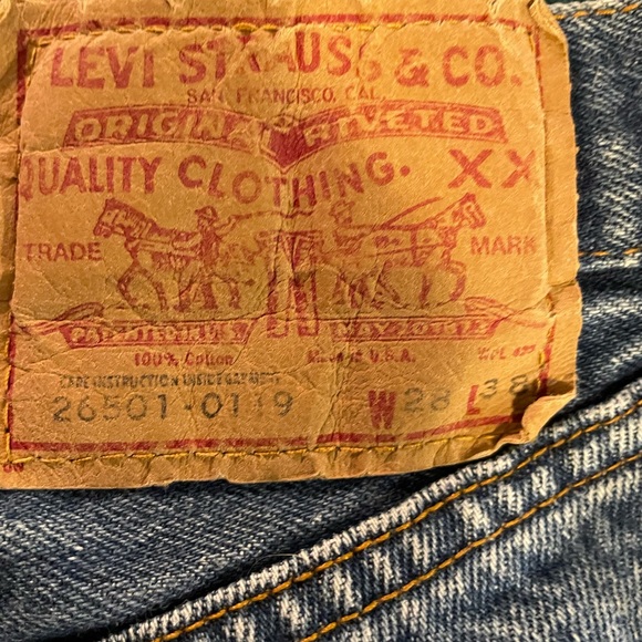 Vintage 501 shrink to fit women’s specific levis - Picture 3 of 12